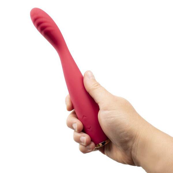 Bondara Red Velvet 10 Function Rechargeable Slim G-Spot Vibrator — image 5 of 5