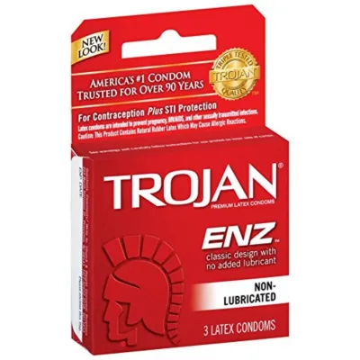 Trojan ENZ Non Lubricated Condoms