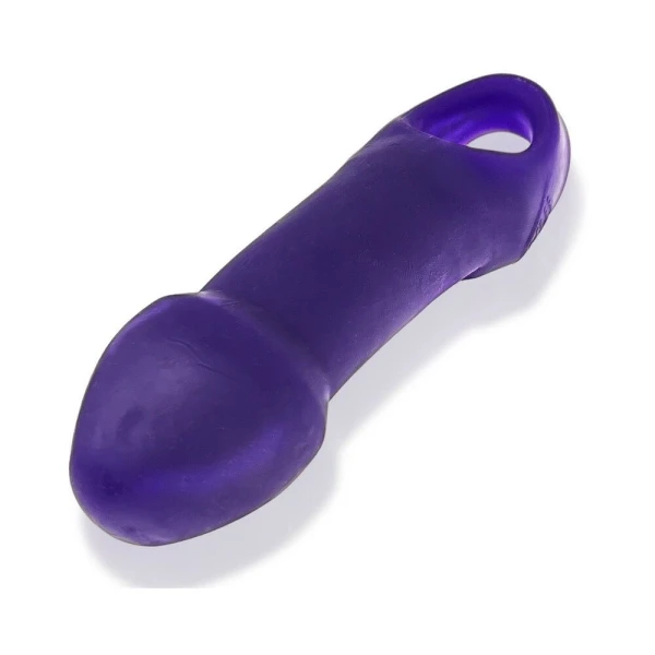 :  Hunkyjunk Double Thruster Double Penetrator Sling Plum Ice