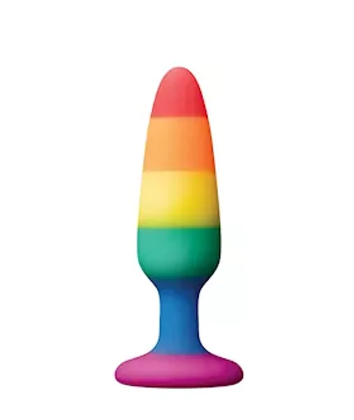 Colours Pride Edition Pleasure Plug  - Rainbow -  Small — image 4 of 5