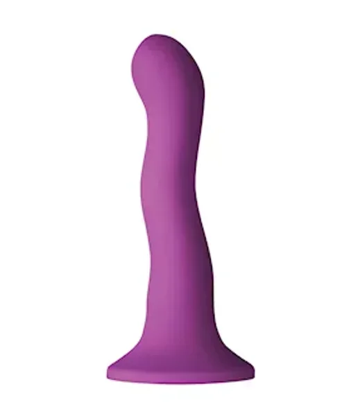 Colours Wave Dildo - 6 Inch - Purple - 6 Inch — image 4 of 5