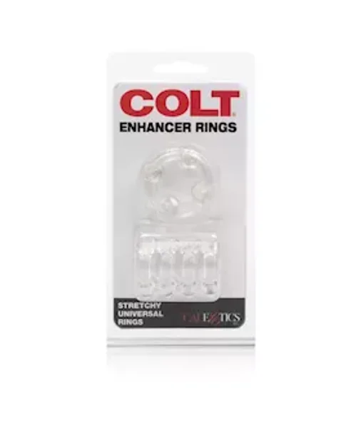Colt Enhancer Silicone Rings - Clear — image 6 of 6