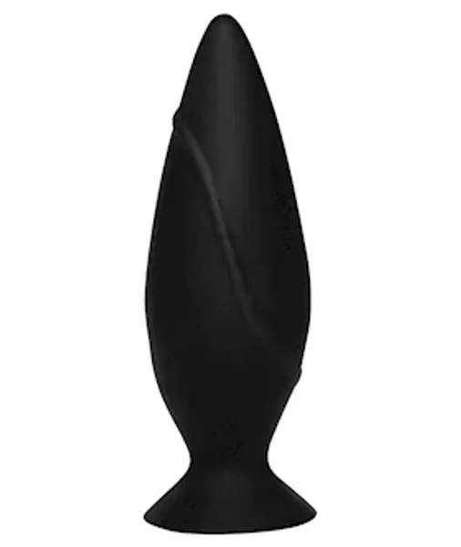 Butt Plug  - Black -  4 Inch — image 3 of 4