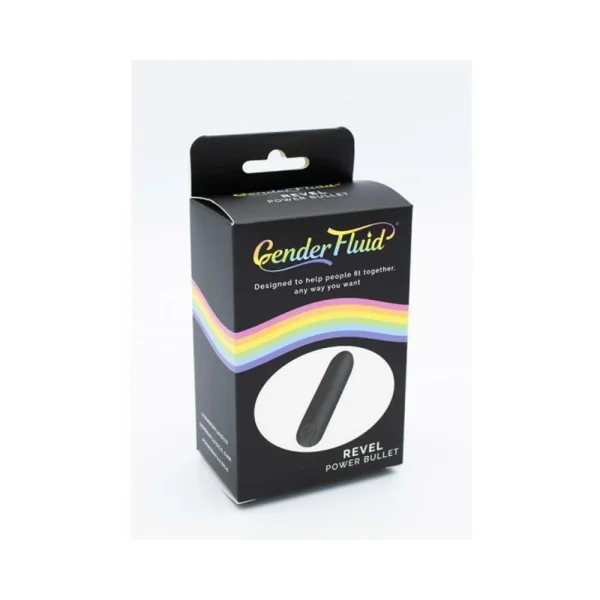 Gender Fluid Revel Power Bullet - Matte Black
