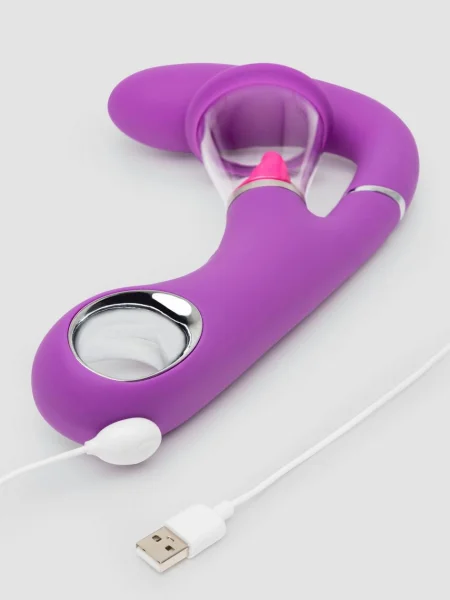 Fantasy for Her Vibrating Pussy Pump, Tongue and G-Spot Vibrator Kit