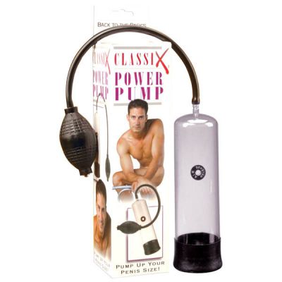 Classix Power Pump Clear Penis Pump