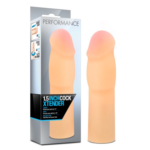 1.5" Cock Xtender Penis Sleeve