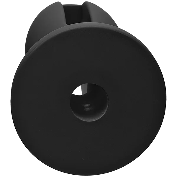 Kink Wet Works 5 inch Silicone Lube Luge Plug - Black