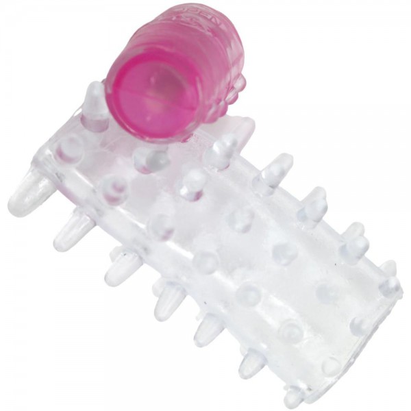Vibrating Penis Sleeve With Nubby Ticklers