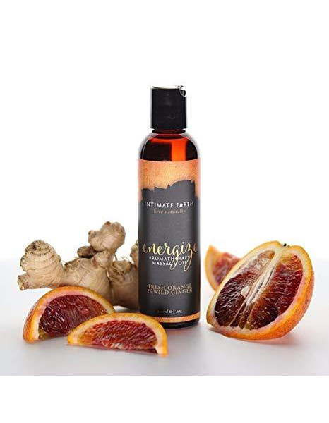 Organic Body Massage Oil (varied scents) - 120ml