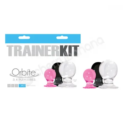 Orbite Trainer Kit Butt Plugs 3 Pack