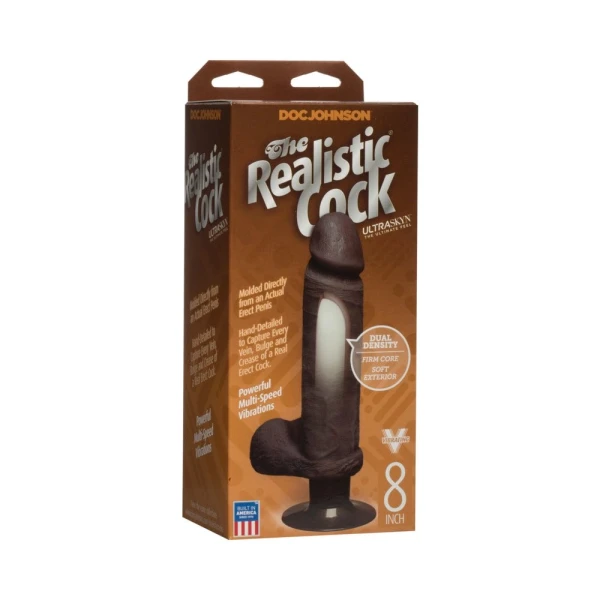The Vibro Realistic Cock UR3 Vibrator 8 Inch — image 17 of 18