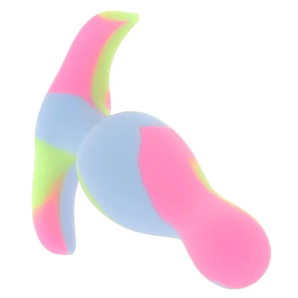 Avant Kaleido Silicone Butt Plug By Blush - Lime