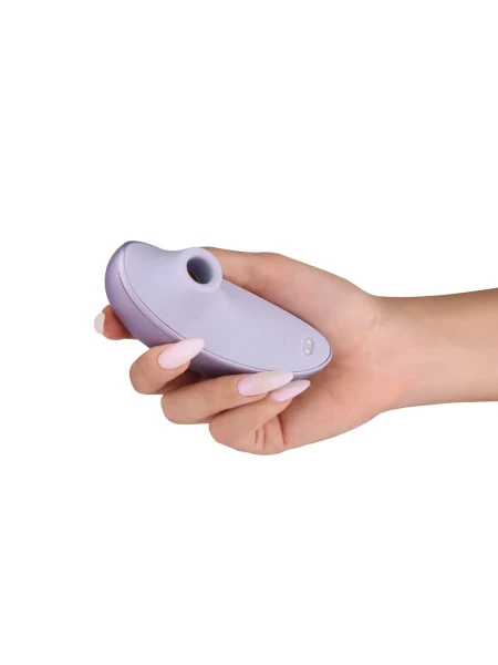 SVAKOM Pulse Galaxie App Enabled Pressure Wave Clitoral Stimulator With Starlight Projector - Midnight Black