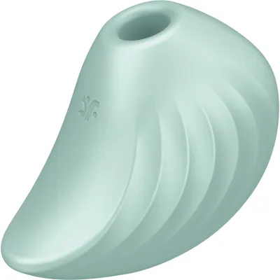 Satisfyer Pearl Diver Pressure Wave Rechargeable Waterproof Clitoral Stimulator Mint