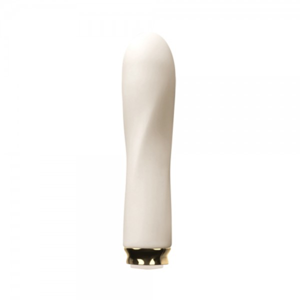 Luxe Compact Rechargeable Vibe Scarlet Ivory