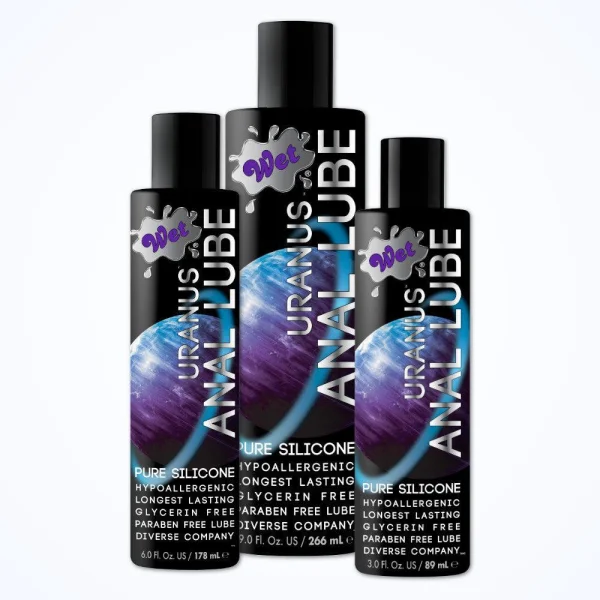 Wet Uranus Anal Silicone-Based Lube | 3oz