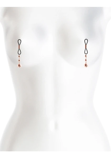 Bound Adjustable D1 Nipple Jewelry by NS Novelties - Rose Gold