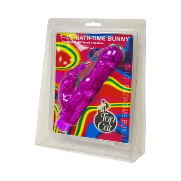 Bath Time Buddy Purple Waterproof Vibrator