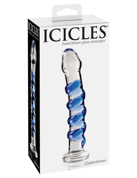 Icicles No. 05 Glass Dildo 7 Inch — image 4 of 10