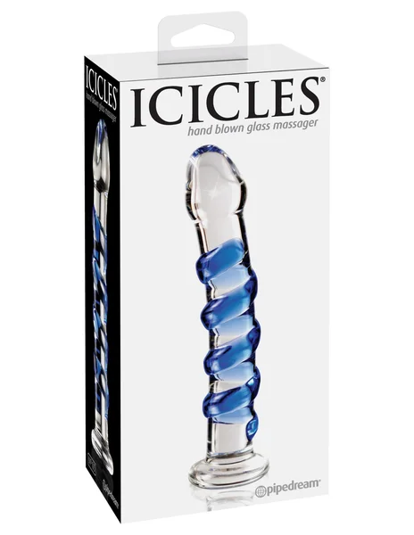 Icicles No. 05 Glass Dildo 7 Inch — image 8 of 10
