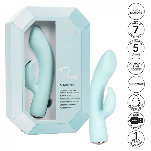 Pave Marilyn Rabbit Vibrator