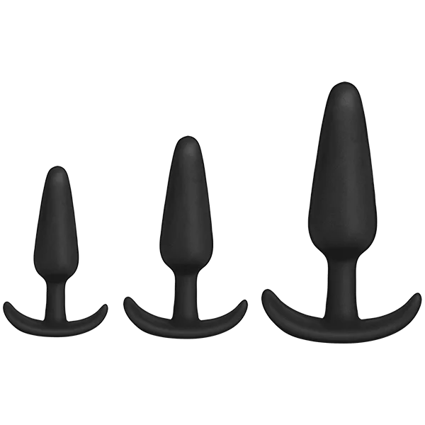 Doc Johnson Mood Naughty 1 Trainer Kit with 3 Butt Plugs