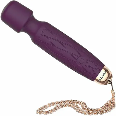 Rechargeable Luxe Mini Wand Massager By Bodywand Purple