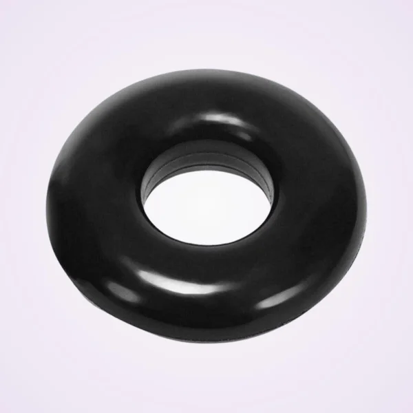Atomic Jock Do-Nut-2 Large Cock Ring - Black — image 4 of 12
