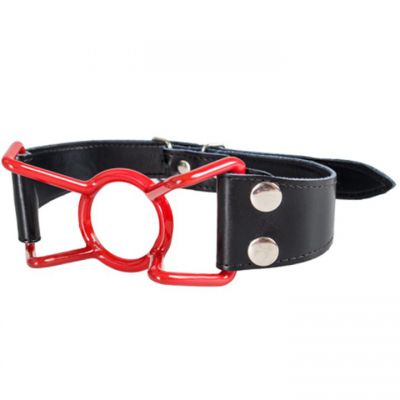 Bondara Luxe Red PVC Coated Spider Mouth Gag