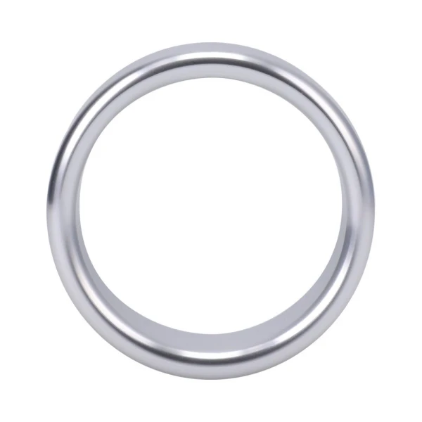 Rock Solid Brushed Alloy Medium (1.5in X .75in) Silver