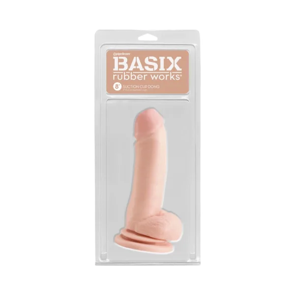 Basix Rubber Works 8 Inch Suction Cup Dong — image 7 of 8