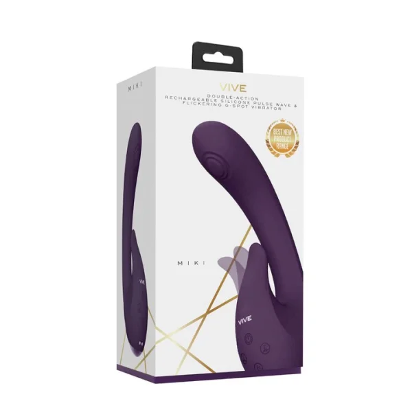 VIVE Miki 30 Function Pulse Wave Rechargeable Rabbit Vibrator — image 5 of 6