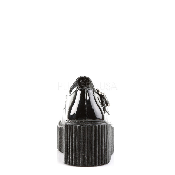 3 inches PF T-Strap Creeper w/Side Cutout & Buckle Detail — image 8 of 8