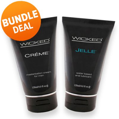 Wicked Male Lube Bundle