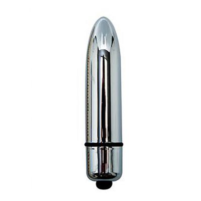 Celebrity Series Farrah 3 speed Vibr Bullet Silver Mini Vibrator