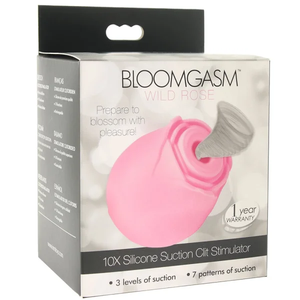 inmi Bloomgasm Wild Rose Clitoral Stimulator