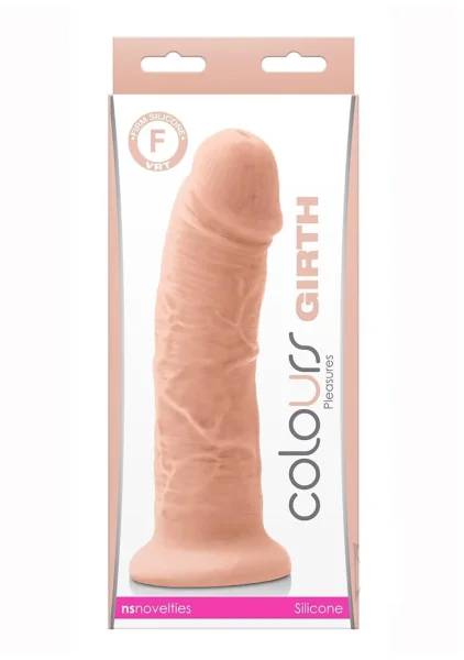 Colours Girth Silicone Dildo 8" — image 10 of 24