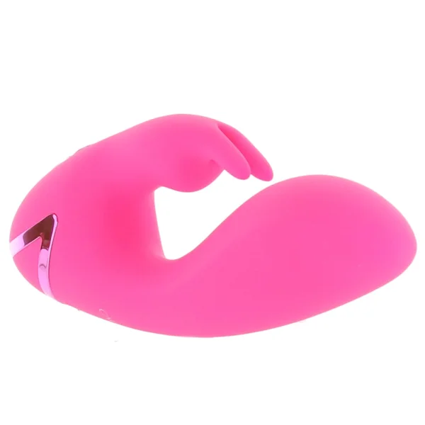 California Dreaming So. Cal Sunshine Rabbit Style Silicone Rechargeable Vibrator by CalExotics