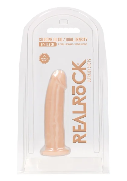 RealRock Ultra Silicone Dildo with Balls - 7" — image 21 of 25