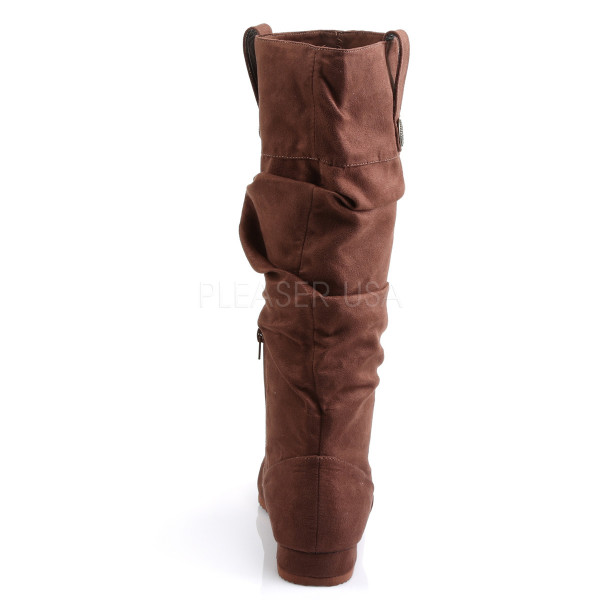 Microfiber Renaissance Pull-On Mid-Calf Boot — image 4 of 8