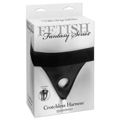 Fetish Fantasy Series Crotchless Harness Black