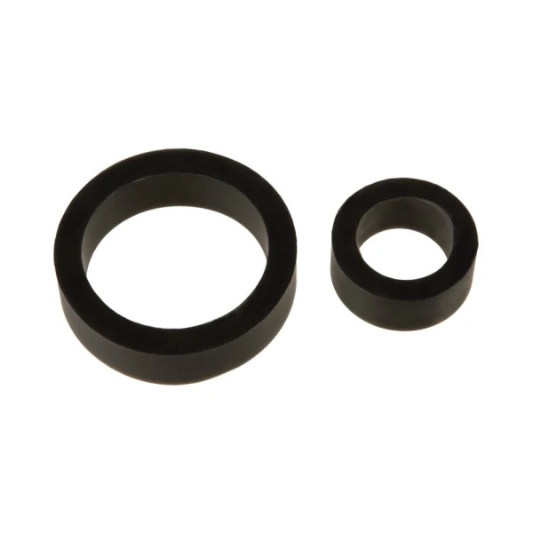 Titanmen Cock Ring Platinum Silicone Double Pack — image 8 of 11
