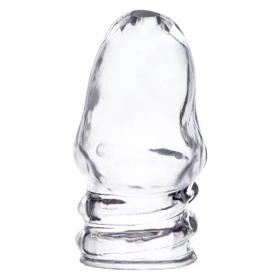 Bondara Head Start Clear TPR Penis Head Sleeve 3 Inch