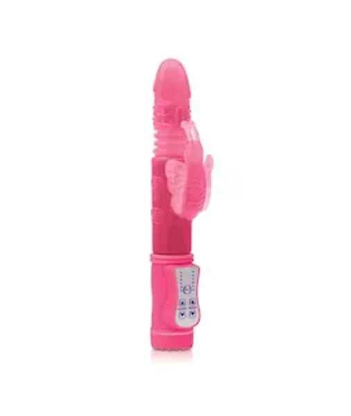 Firefly Lola Rabbit Vibrator - Pink - 9.4 Inch — image 3 of 4