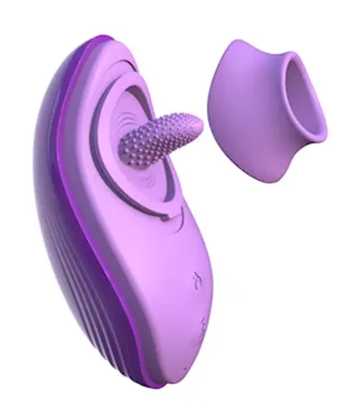 Fantasy For Her Her Silicone Fun Tongue - Purple