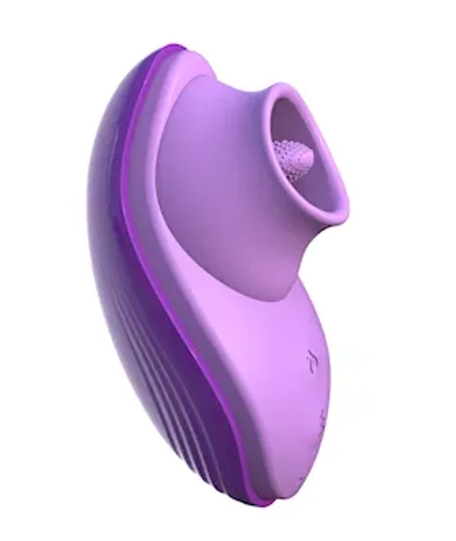 Fantasy For Her Her Silicone Fun Tongue - Purple