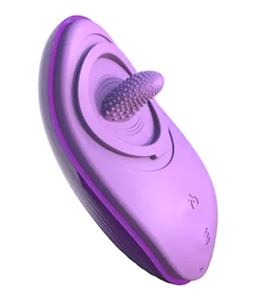 Fantasy For Her Her Silicone Fun Tongue - Purple
