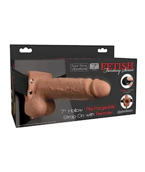 Fetish Fantasy 7 Inch Hollow Rechargeable Strap-on Remote - 7 Inch — image 14 of 14