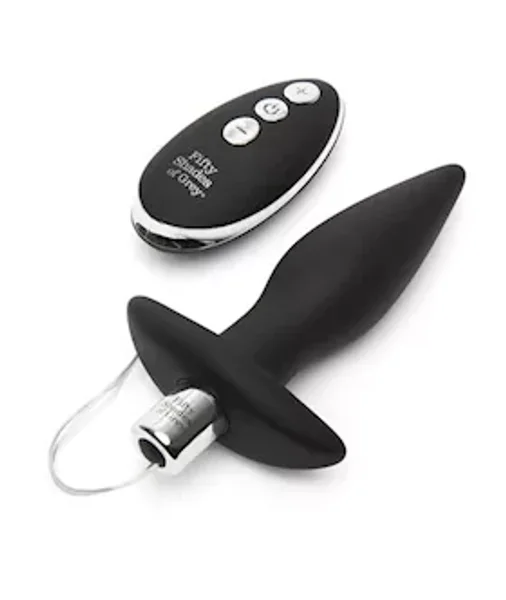 Fifty Shades Of Grey Relentless Vibrations Remote Control Butt Plug - 4.5 Inch - Black - 4.5 Inch — image 7 of 8